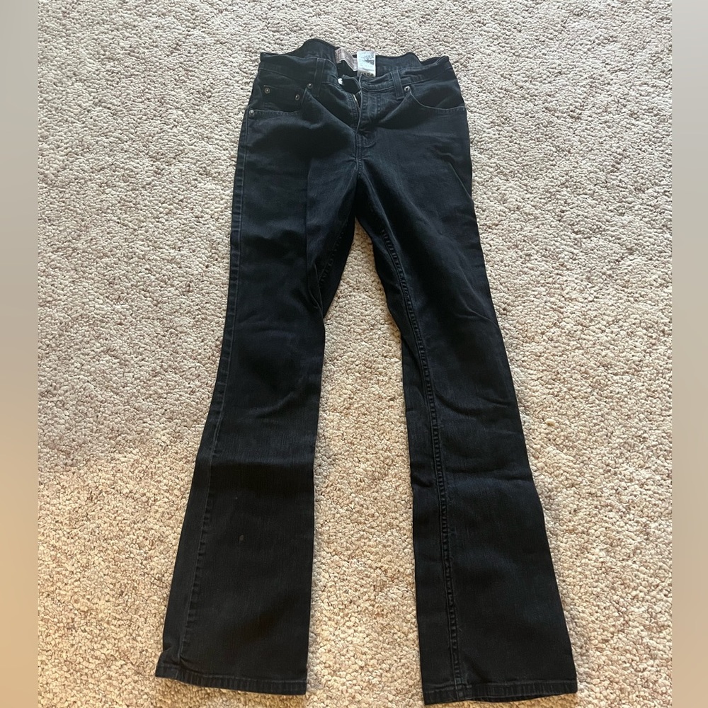 Bark wash boot cut